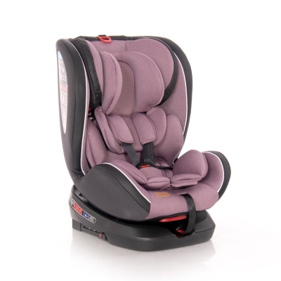 Столче за кола Lorelli - Nebula, 360°, IsoFix, 0-36 kg, Pink