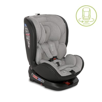 Столче за кола Lorelli - Nebula, IsoFix, 0-36 kg, Grey