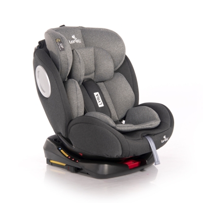 Стол за кола Lorelli Premium - Lyra, Isofix, 0-36 kg, Black & Grey