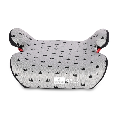 Седалка за кола Lorelli - Sirius Fix, 22-36 kg, Grey Crowns