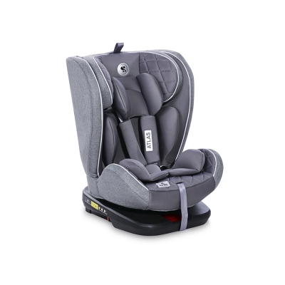 Стол за кола Lorelli - Atlas, с Isofix 360°, 0-36 kg, Glacier grey