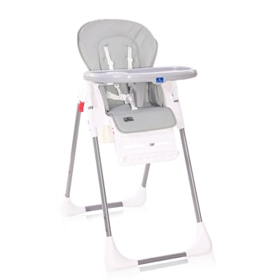 Столче за хранене Lorelli - Cryspi, Cool Grey Leather