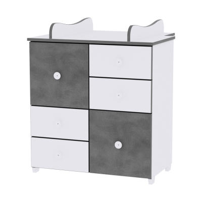 Шкаф Lorelli - New, White/Vintage grey