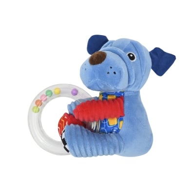 Играчка с ринг Lorelli Toys - Куче, синьо