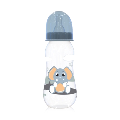 Бебешко шише Lorelli - Baby Care, 250 ml, Moonlight Blue