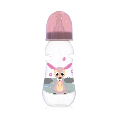 Бебешко шише Lorelli - Baby Care, 250 ml, Blush Pink
