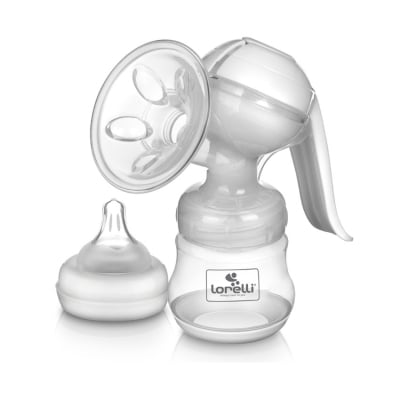 Ръчна помпа за кърма Lorelli - First moment, с шише 150 ml