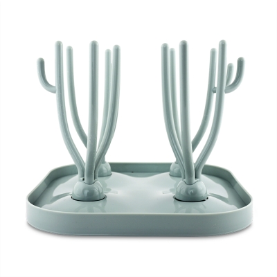 Сушилник за бебешки шишета Lorelli - Baby Care, Mint Green