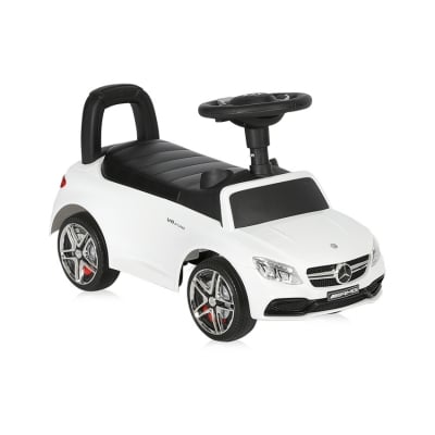 Кола за яздене Lorelli - Mercedes-AMG C63, Бяла