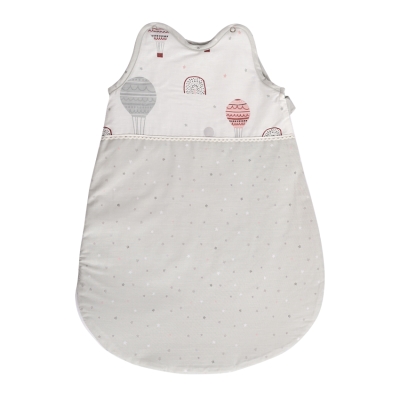 Летен спален чувал Lorelli - Балони, Сив, 0.5 tog, 0-6 m