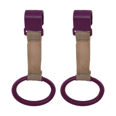 Халки за сгъваема кошара Lorelli - Purple and Brown, 2 броя