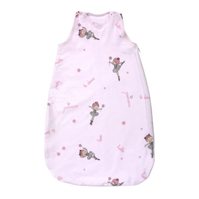 Летен спален чувал с ранфорс Lorelli - Балет, Розов