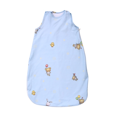 Зимен чувал Lorelli - Ранфорс, Bear party, син, 95 cm, 2.5 tog