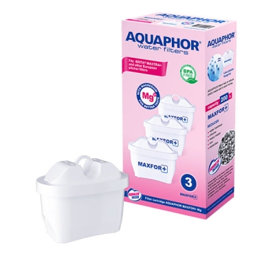 Филтри за вода Aquaphor - B25, Maxfor+ Mg, 3 броя