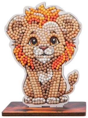 Комплект за диамантена бродерия Craft Buddy - Crystal Art Buddies, Лъв