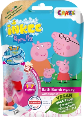 Бомбичка за вана Craze - Peppa Pig, Асортимент