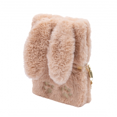 Дневник със заключване Astra - Пухкаво зайче, A5