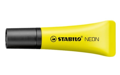 Текст маркер Stabilo - Neon, Жълт
