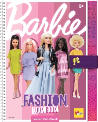 Творчески комплект Lisciani - Barbie, Портфолио