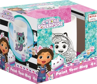 Творчески комплект Totum - Gabby′s Dollhouse, Направи си сам чаша