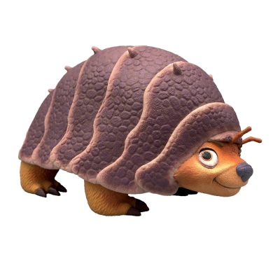 Фигурка Bullyland - Walt Disney, Броненосецът Тук Тук, Рая и последният дракон