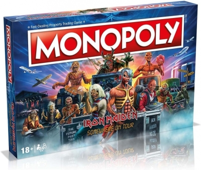 Настолна игра Winning Moves - Monopoly, Iron Maiden