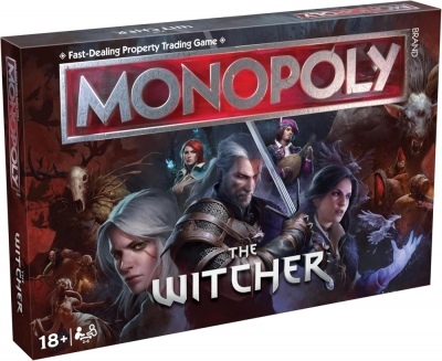 Настолна игра Winning Moves - Monopoly, The Witcher