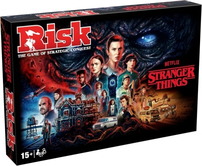 Настолна игра Winning Moves - Risk, Stranger Things
