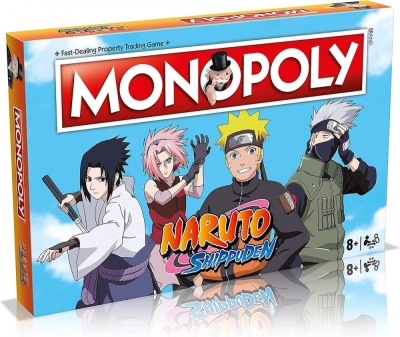 Настолна игра Winning Moves - Monopoly, Naruto