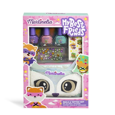 Комплект за маникюр Martinelia - Моите най-добри приятели, С татуировки, Асортимент