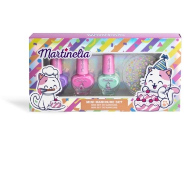 Детски комплект за маникюр Martinelia - Yummy, 4 части