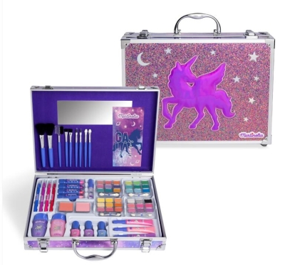 Детски комплект за разкрасяване Martinelia - Галактически мечти, В куфарче