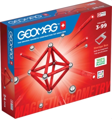 Магнитен конструктор Geomag - Classic Geometry, 24 части