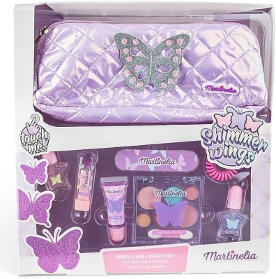 Козметичен комплект Martinellia - Shimmer Wings, С несесер
