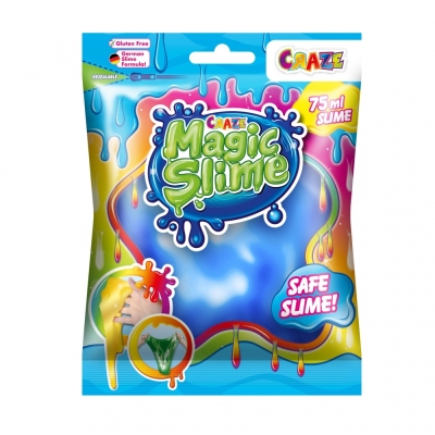 Магически слайм Craze - В торбичка, 75 ml, асортимент