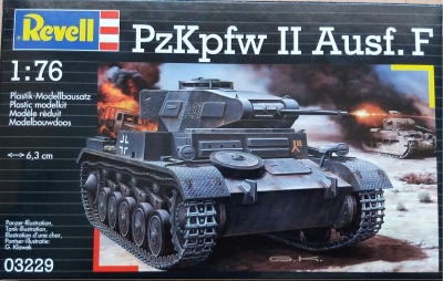 Сглобяем модел Revell - Танк PzKpfw II Ausf. F