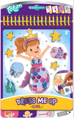 Книжка със стикери Totum - Русалка