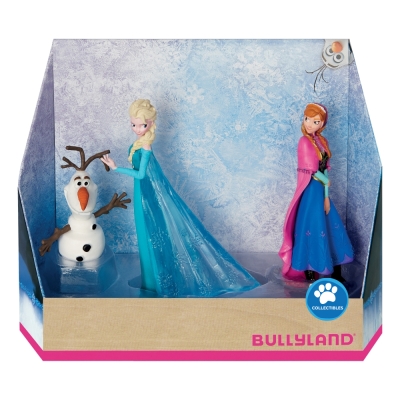 Комплект фигурки Bullyland - Disney, Frozen, 3 броя