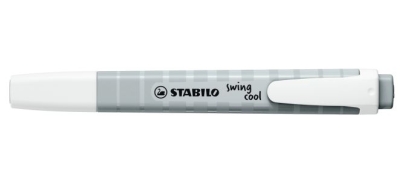 Текст маркер Stabilo - Swing Cool, Pastel, Прашно сиво