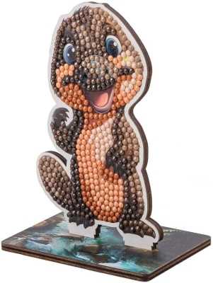 Комплект за диамантена бродерия Craft Buddy - Crystal Art Buddies, Птицечовка