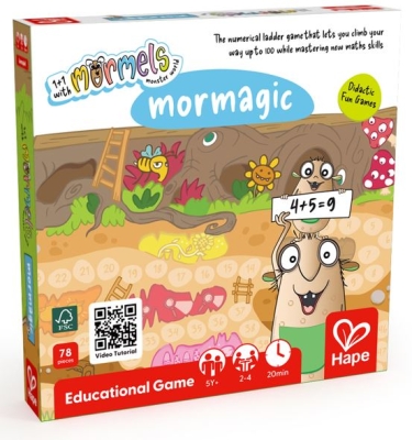 Образователна настолна игра Hape - Mormagic