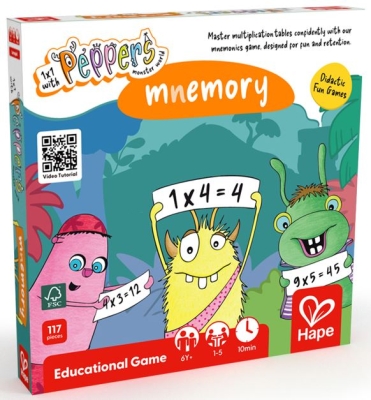Образователна настолна игра Hape - Mnemory