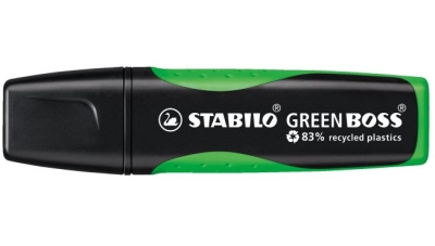 Текст маркер Stabilo - Green Boss, Зелен