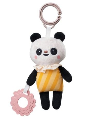 Мека бебешка дрънкалка с гризалка Taf Toys - Пандата Памела