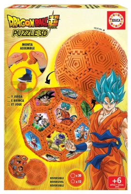 3D пъзел Educa - Dragon ball, 32 части