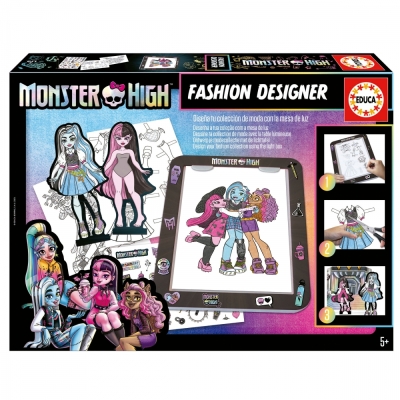 Творчески комплект Educa- Monster High, Моден дизайнер