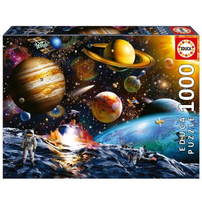 Пъзел Educa - Астероидна мисия, 1000 части