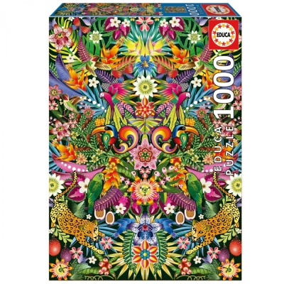 Пъзел Educa - Тукани, 1000 части