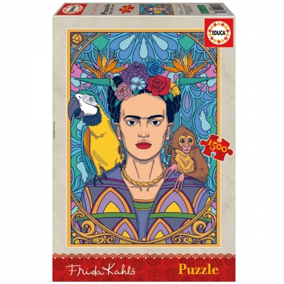 Пъзел Educa - Фрида Кало, 1500 части
