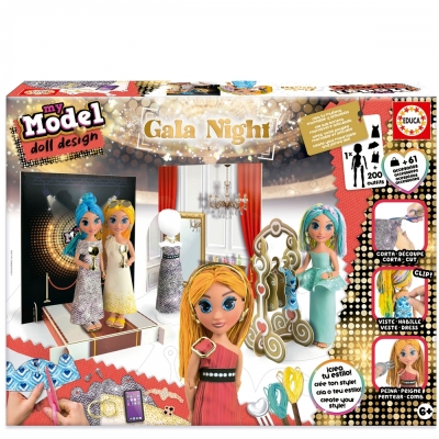 Творчески комплект Educa - Моят модел, Гала вечер